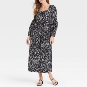 Who What Wear - Polka Dot Maxi Dress